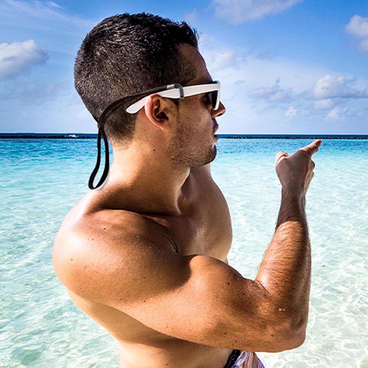حامل حبل النظارات، حبل مانع لل - مراجعة Sunglass Retainer Cord وسعره
